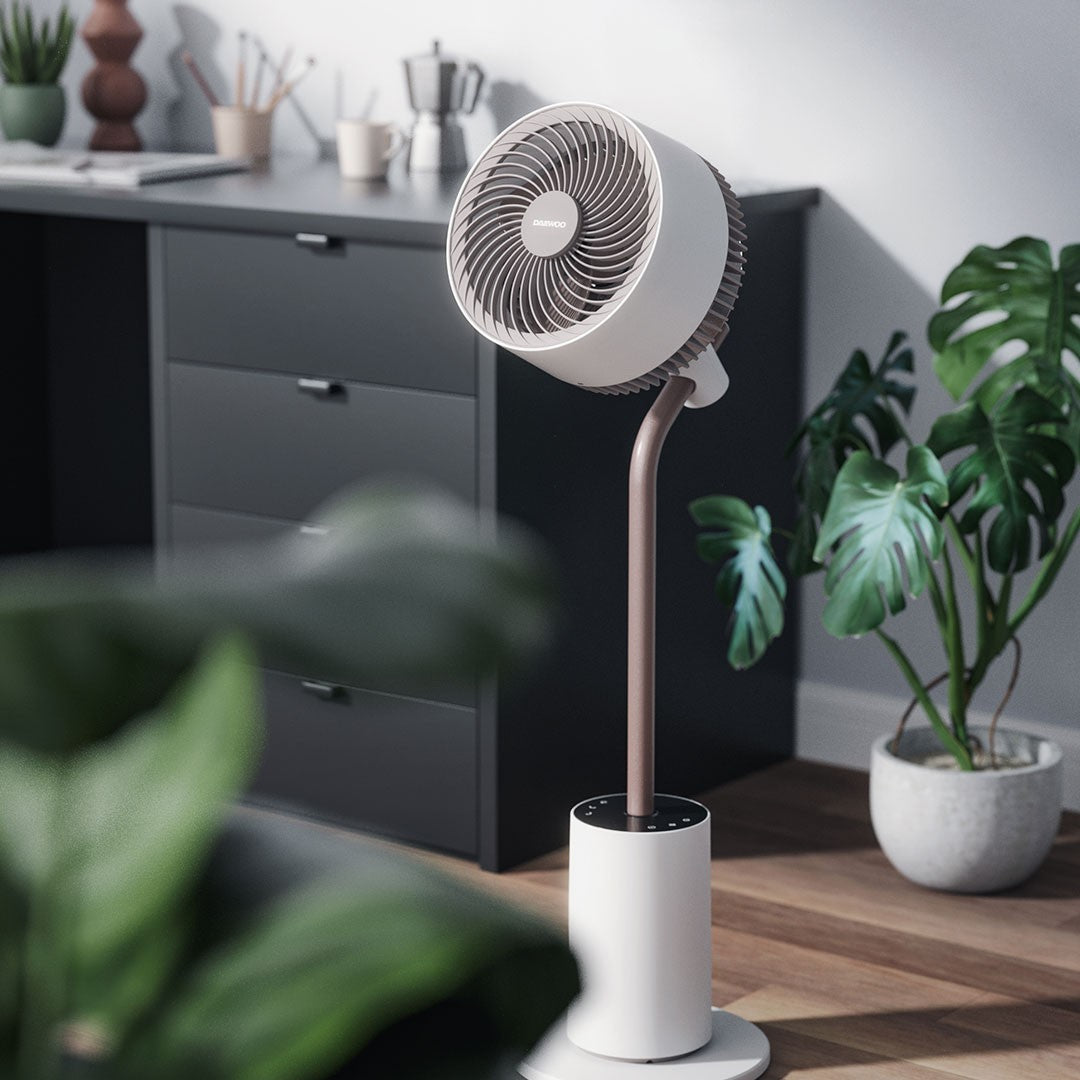 Daewoo F30 Air Circulation Fan with Ambient Night Light