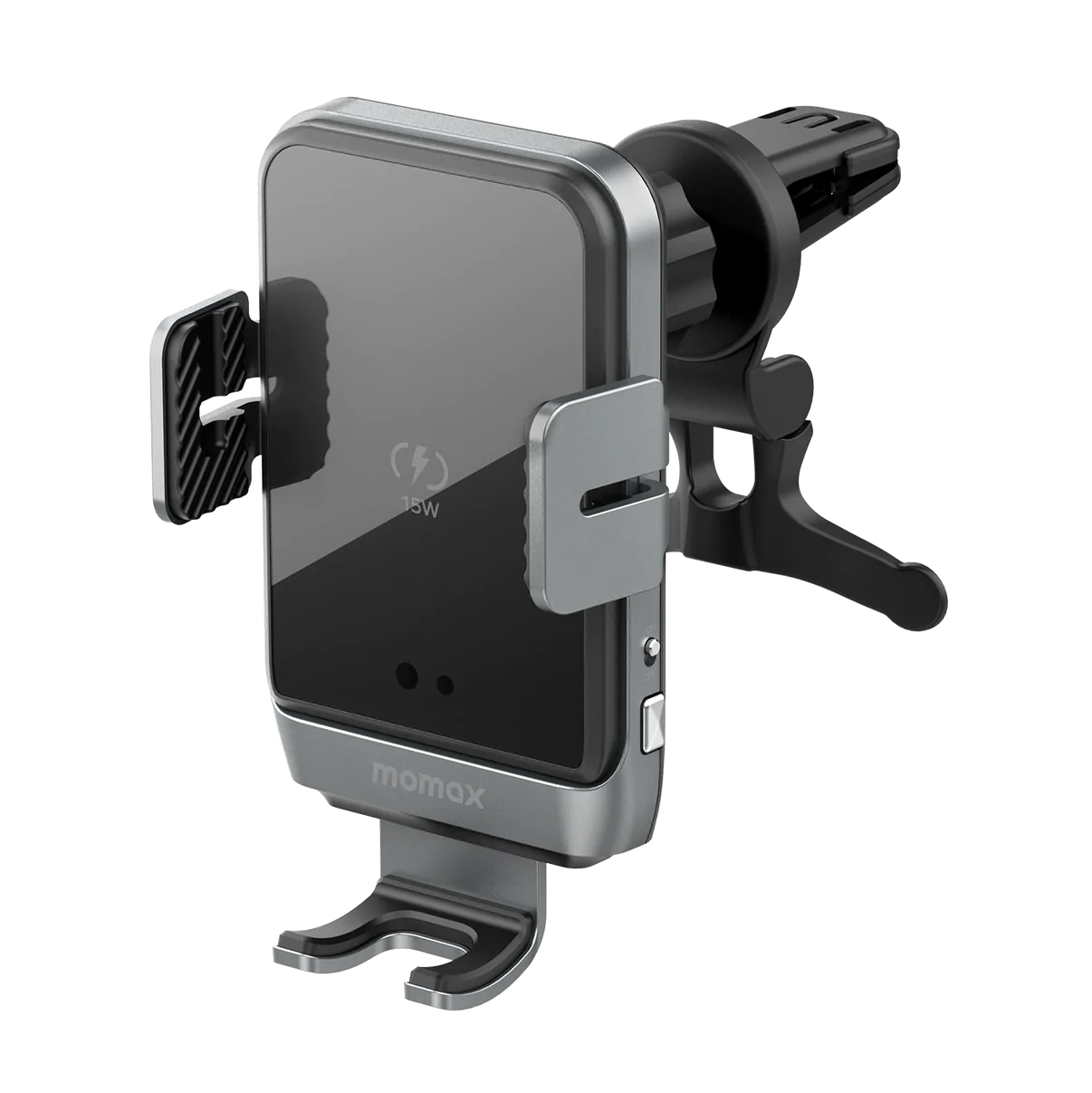 Momax Q.Mount Smart 5 : Rotatable IR wireless charging car mount