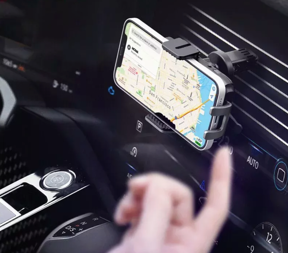 Momax Q.Mount Smart 5 : Rotatable IR wireless charging car mount