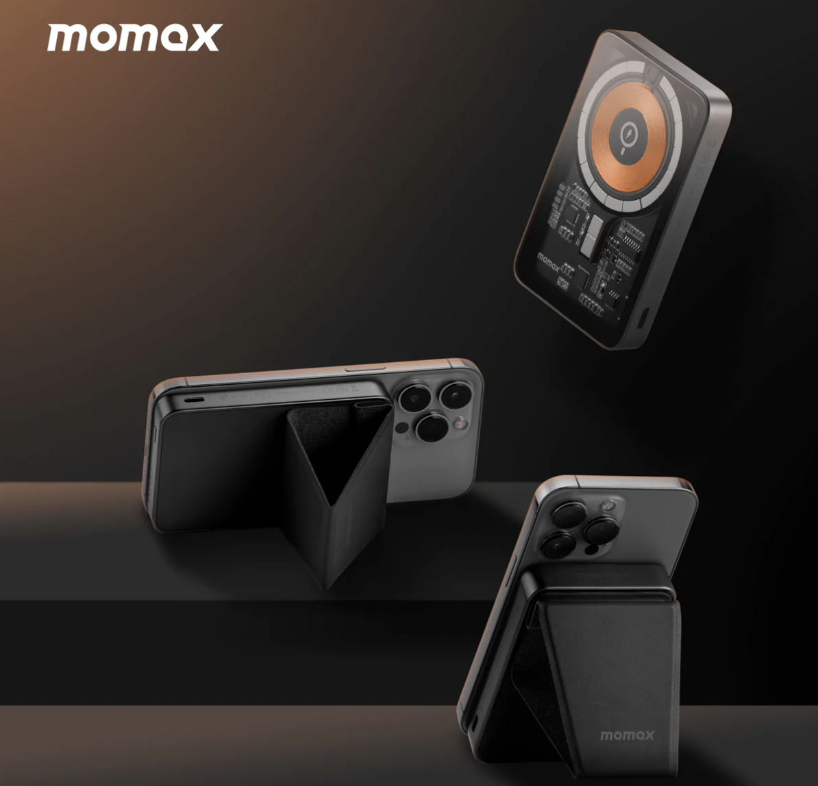 Momax Q.Mag Power 8 (Magnetic Wireless Charger)