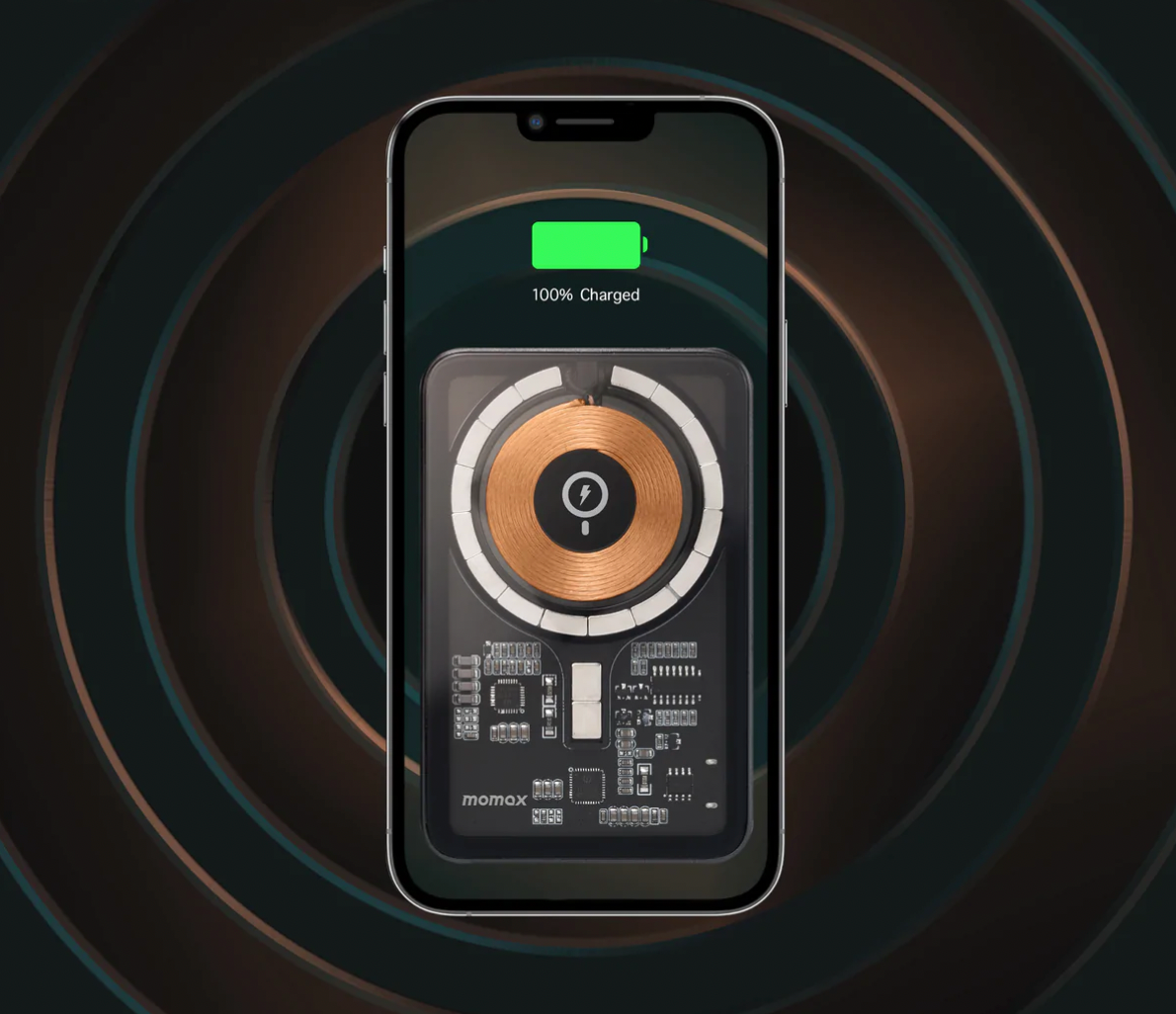 Momax Q.Mag Power 8 (Magnetic Wireless Charger)