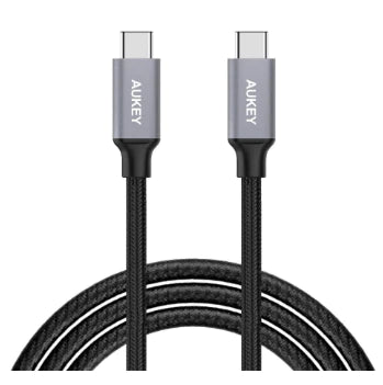 Aukey Braided Nylon USB 2.0 to C Cable (2M / 6.6Ft)