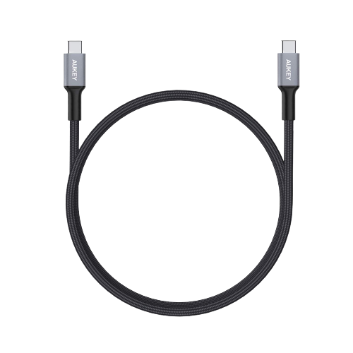 Aukey Braided Nylon USB 2.0 to C Cable (2M / 6.6Ft)