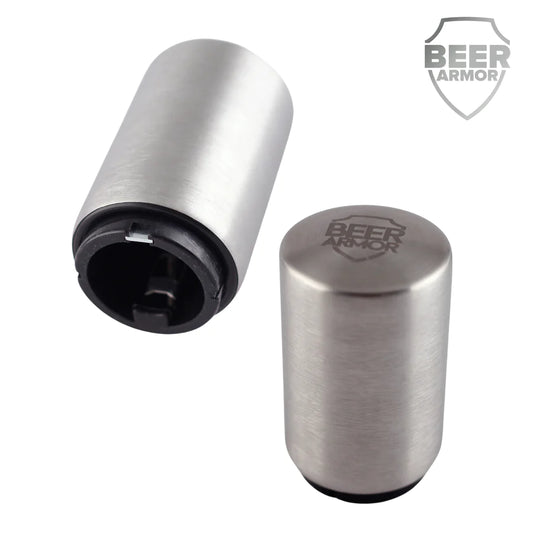 Beer Armor Automatic Pop Beer Bottle Opener (Stainless Steel)